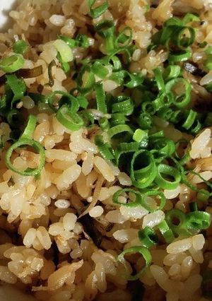 塩昆布とシラスの炊き込みご飯-レシピのメイン写真