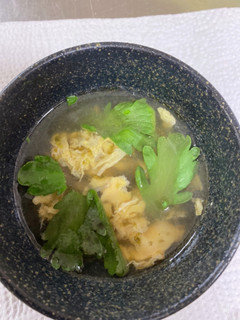 紫菜蛋花湯 (味付け海苔と卵スープ)-レシピのメイン写真