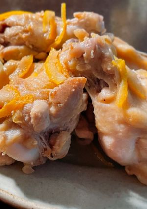 鶏肉の柚子煮-レシピのメイン写真