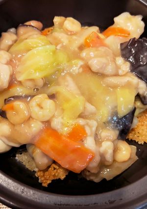 おこげの中華あんかけ-レシピのメイン写真