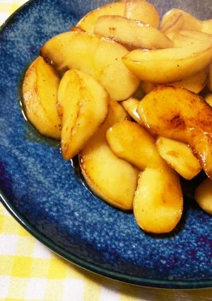 かんたん焼きリンゴ-レシピのメイン写真