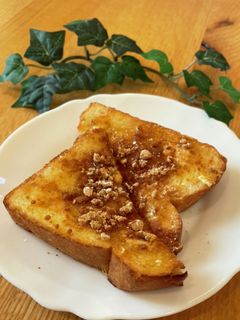 きな粉と蜂蜜トースト-レシピのメイン写真