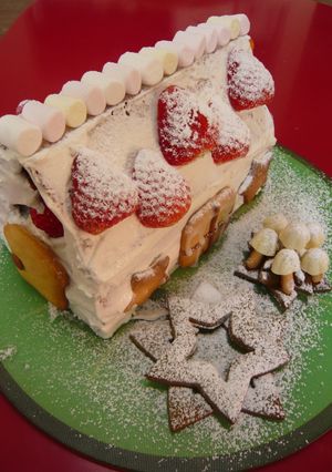 クリスマスケーキ2008ケーキハウス-レシピのメイン写真