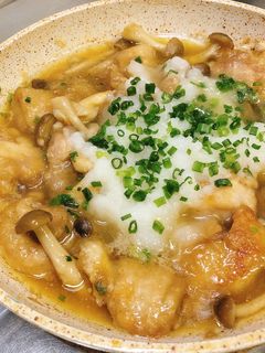 鶏もも肉のみぞれ煮-レシピのメイン写真