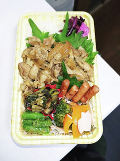 【夫婦弁当194】生姜焼きと茄子ポン酢-レシピのメイン写真