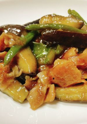 ご飯がすすむ！茄子と豚バラのトロ照り炒め-レシピのメイン写真