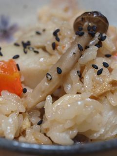 里芋入り♫炊き込みご飯-レシピのメイン写真