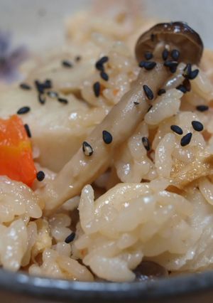里芋入り♫炊き込みご飯-レシピのメイン写真
