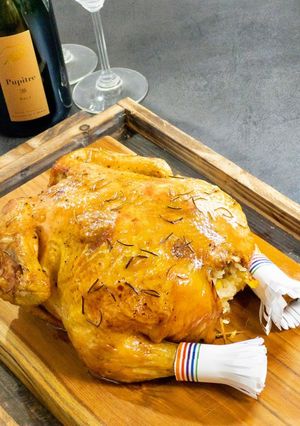 クリスマスに！丸鶏のローストチキン-レシピのメイン写真