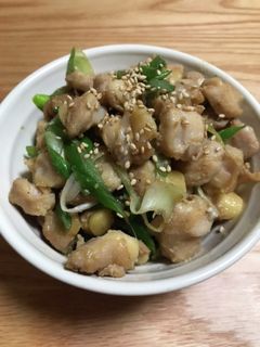 軟骨のネギ炒め-レシピのメイン写真
