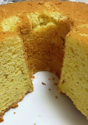 メモ用1回目 カヌレ風シフォンケーキ-レシピのメイン写真