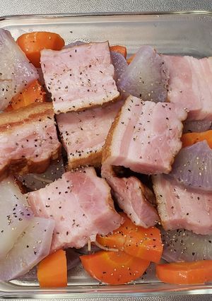 ベーコンと人参 大根の煮物-レシピのメイン写真