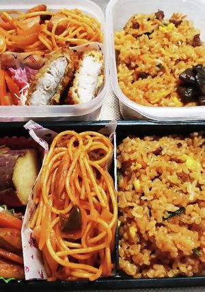 高校生息子＆旦那弁当（12/21）-レシピのメイン写真