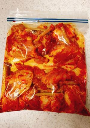 鶏肉のハリッサ漬け焼き【下味冷凍保存】-レシピのメイン写真