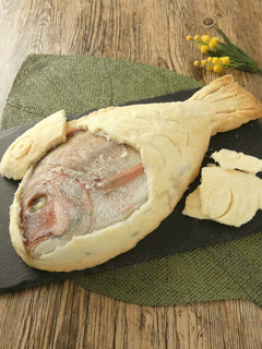 鯛の塩釜焼き-レシピのメイン写真