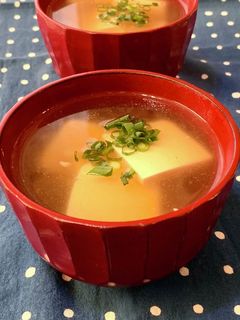 豆腐のすまし汁-レシピのメイン写真