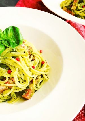 クリスマスジェノベーゼパスタ-レシピのメイン写真