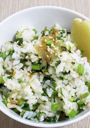 菜飯（蕪の葉）-レシピのメイン写真