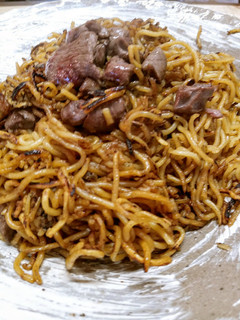 鹿肉de焼きそば-レシピのメイン写真