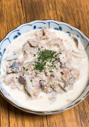新玉ねぎと鯖缶のマヨ醤油和え-レシピのメイン写真