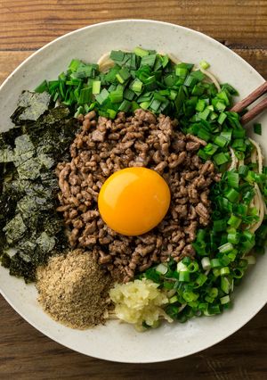【大豆麺】台湾まぜそば風まーめん-レシピのメイン写真