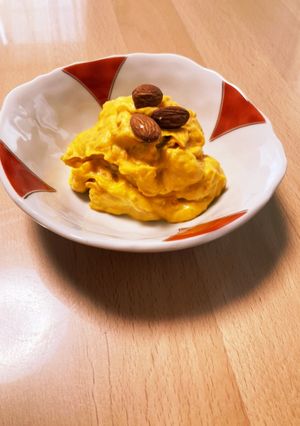 かぼちゃのサラダ(マヨだけ)-レシピのメイン写真
