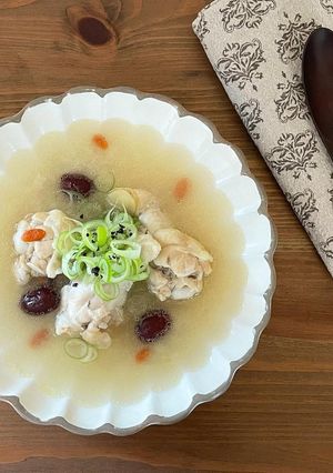 参鶏湯（サムゲタン）風スープ-レシピのメイン写真