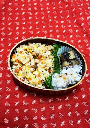 12/21 炒飯と焼売弁当-レシピのメイン写真