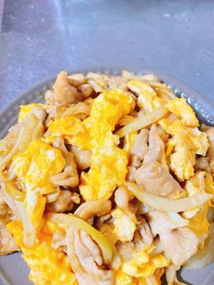 豚肉と玉ねぎの甘辛卵炒め-レシピのメイン写真