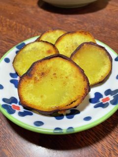 ふかし芋消費に!簡単カリホク揚げ焼き-レシピのメイン写真