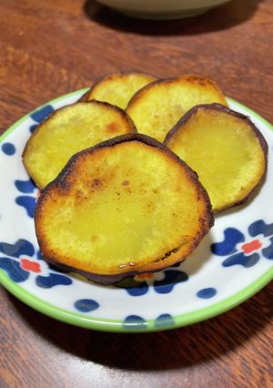 ふかし芋消費に！簡単カリホク揚げ焼き-レシピのメイン写真