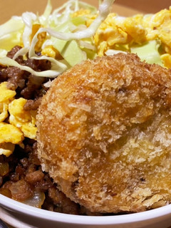 余ったミンチで!三食丼-レシピのメイン写真