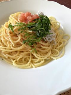 和えるだけ簡単!しらすと明太子のパスタ-レシピのメイン写真