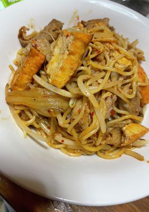 豚キムチ焼きそば-レシピのメイン写真