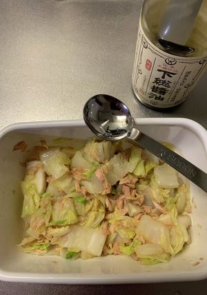 レンジで簡単＊白菜のツナ和え-レシピのメイン写真
