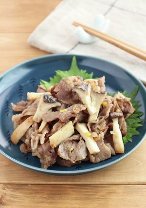 牛肉とエリンギのねぎ塩ゆずこしょう炒め-レシピのメイン写真