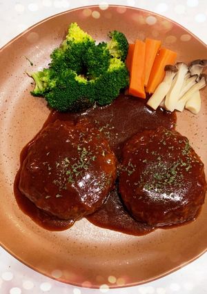 ♡本格派!煮込みハンバーグ♡-レシピのメイン写真