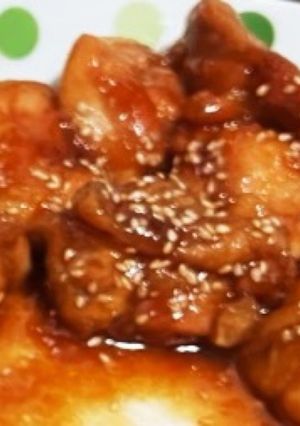 照り焼きチキン　-レシピのメイン写真