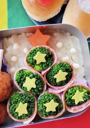 巻くだけ簡単♪クリスマスサラダ-レシピのメイン写真