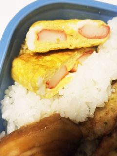 カニかまガーリック醤油卵焼♡-レシピのメイン写真