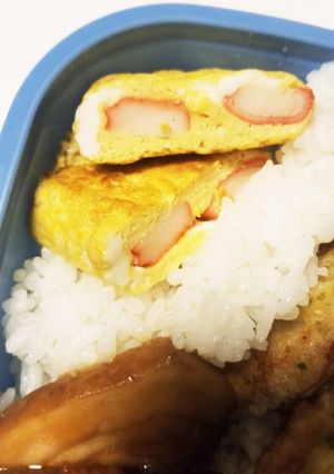 カニかまガーリック醤油卵焼♡-レシピのメイン写真