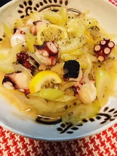 蛸のマリネ風サッと煮-レシピのメイン写真