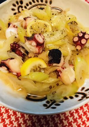 蛸のマリネ風サッと煮-レシピのメイン写真