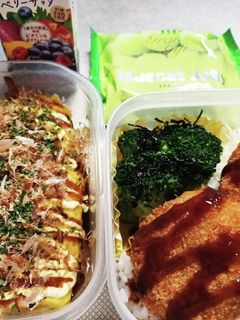 旦那弁当(12/22息子は学食)-レシピのメイン写真