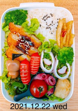 男子高校生お弁当★121-レシピのメイン写真