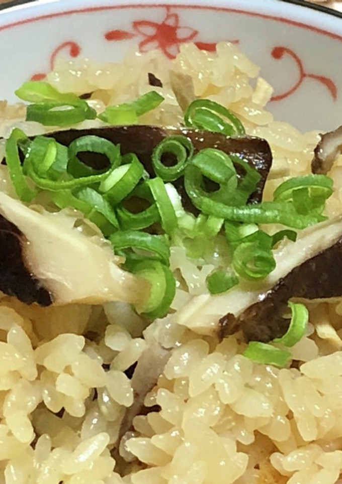 椎茸を味わう椎茸ごはん-レシピのメイン写真