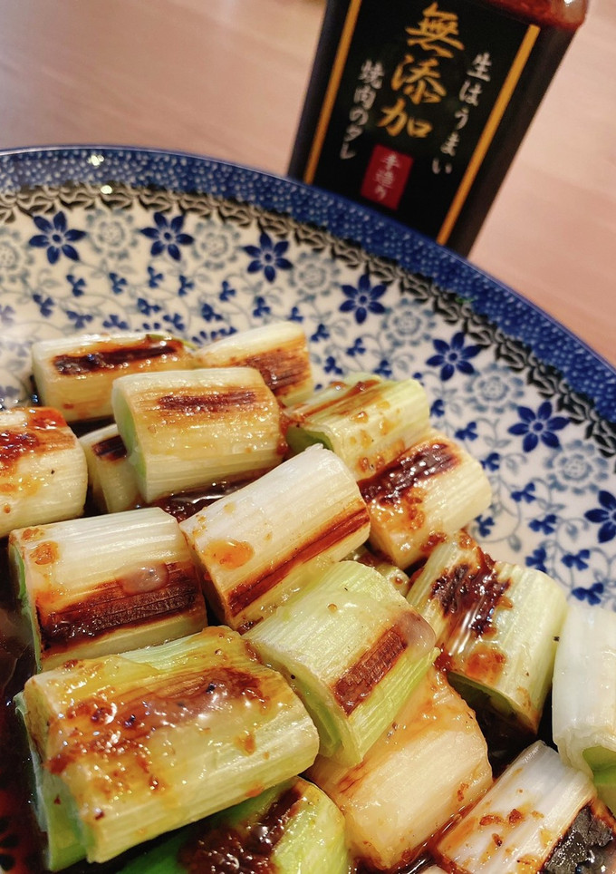 長ネギ大量消費無添加焼肉の生だれ長ねぎ焼-レシピのメイン写真