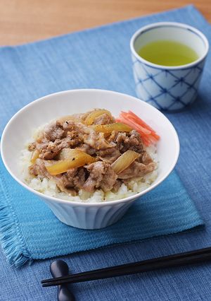 ボリューム満点でヘルシー!Wネギだく牛丼-レシピのメイン写真