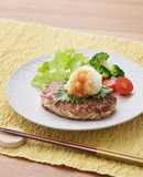 もやしたっぷりおろしハンバーグ