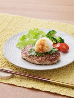 もやしたっぷりおろしハンバーグ-レシピのメイン写真